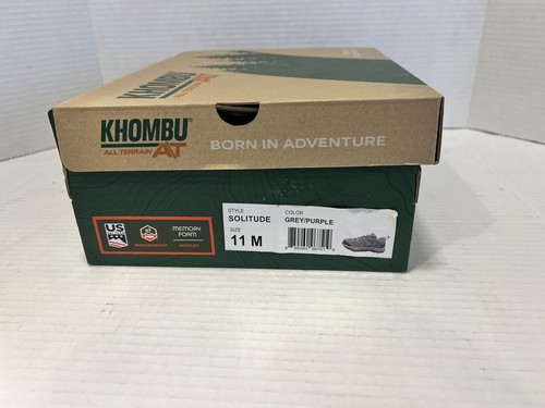Khombu Solitude Outdoor Hiking Shoes Little Kids’ SZ 11 All Terrain Purple Grey - Picture 6 of 6