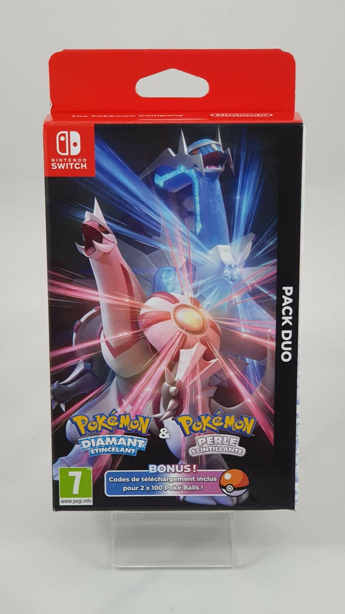Pack Duo Pokémon Diamant Etincelant Et Perle Scintillante Pack Duo Pokémon Diamant Etincelant et Perle Scintillante Switch+Steelbook+Guide | eBay