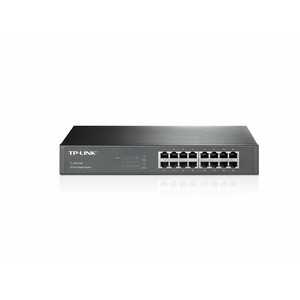 Коммутатор tp-link tl-sg1016d 16-портовый гигабитный настольный/монтируемый в стойку коммутатор (6935364020613)