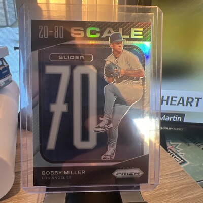 2023 Panini Prizm - 20-80 Scale Silver Prizm #SC14 Bobby Miller (RC)