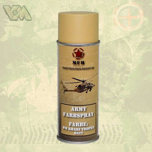 BW FARBSPRAY 400ml MILITÄR MATT MILITÄRLACK ARMY SPRAYDOSE BUNDESWEHR SPRAY LACK - Picture 7 of 19