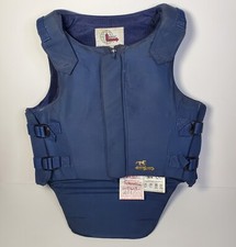 Gilet de sécurité Intec Flex Rider adulte équestre cavalier taille XS 32 bleu