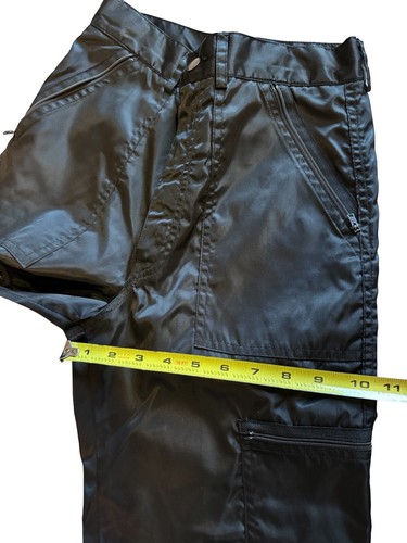 Banzai Nylon Vintage Fallschirmhose 80er Vintage glänzend & eng mehrere Taschen Korea - Bild 9 von 16