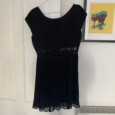 Urban Outfitters - Black Pleated Dress - Size Medium - Party / Evening!