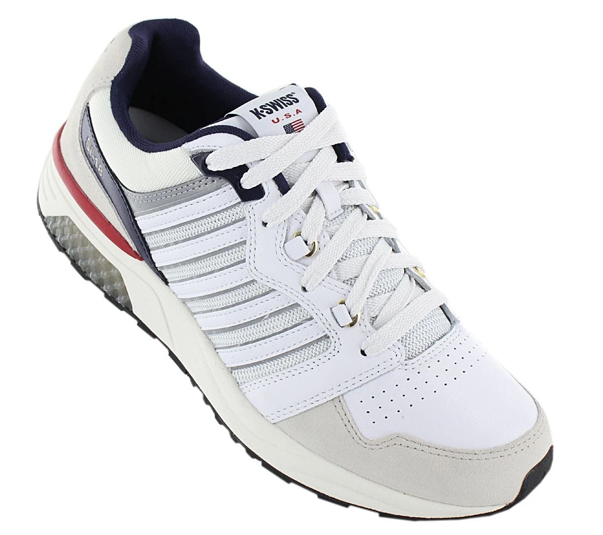 K Swiss SI 18 Rannell Suede USA Men s Sneakers 08533 143 Casual Classic Shoes