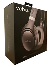 Image of VEHO ZB-4 BLUETOOTH WIRELESS HEADPHONES WITH MIC | BLACK