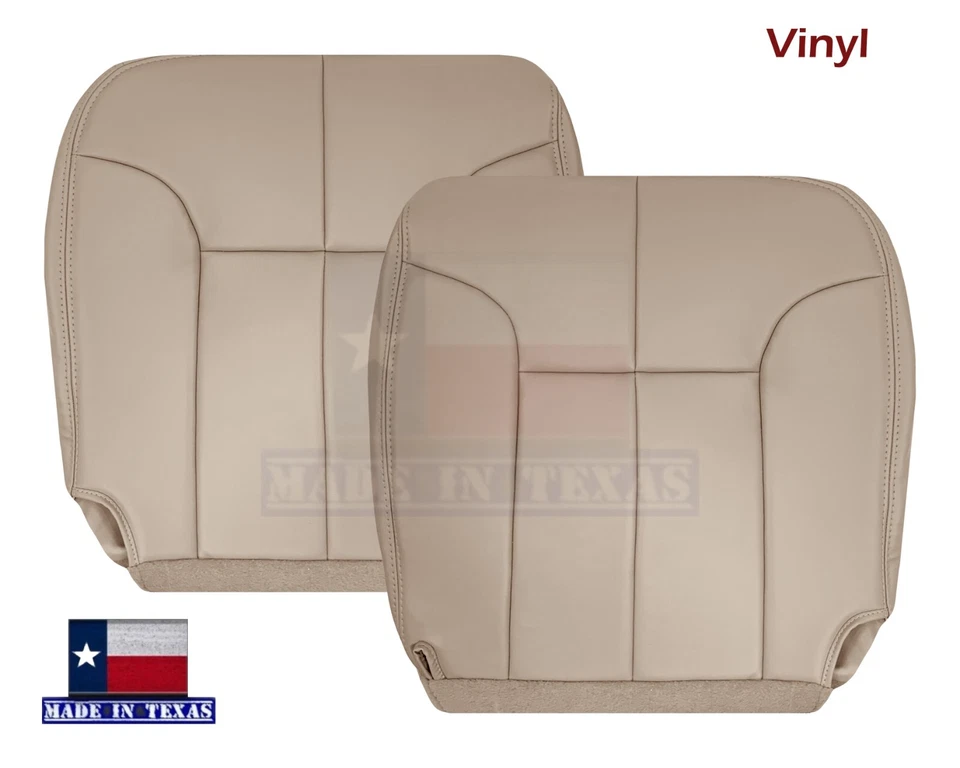 Cubiertas de asiento en color tostado para Dodge Ram Laramie SLT 1500 2500 3500 1994 1995 1996 1997 Foto 2 de 4