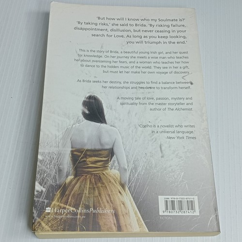 Brida by Paulo Coelho Spiritual Fantasy Romance Large Paperback Book - Picture 2 of 5