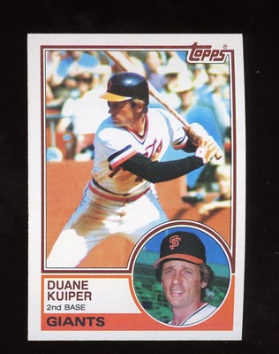 1983 Topps #767 Duane Kuiper