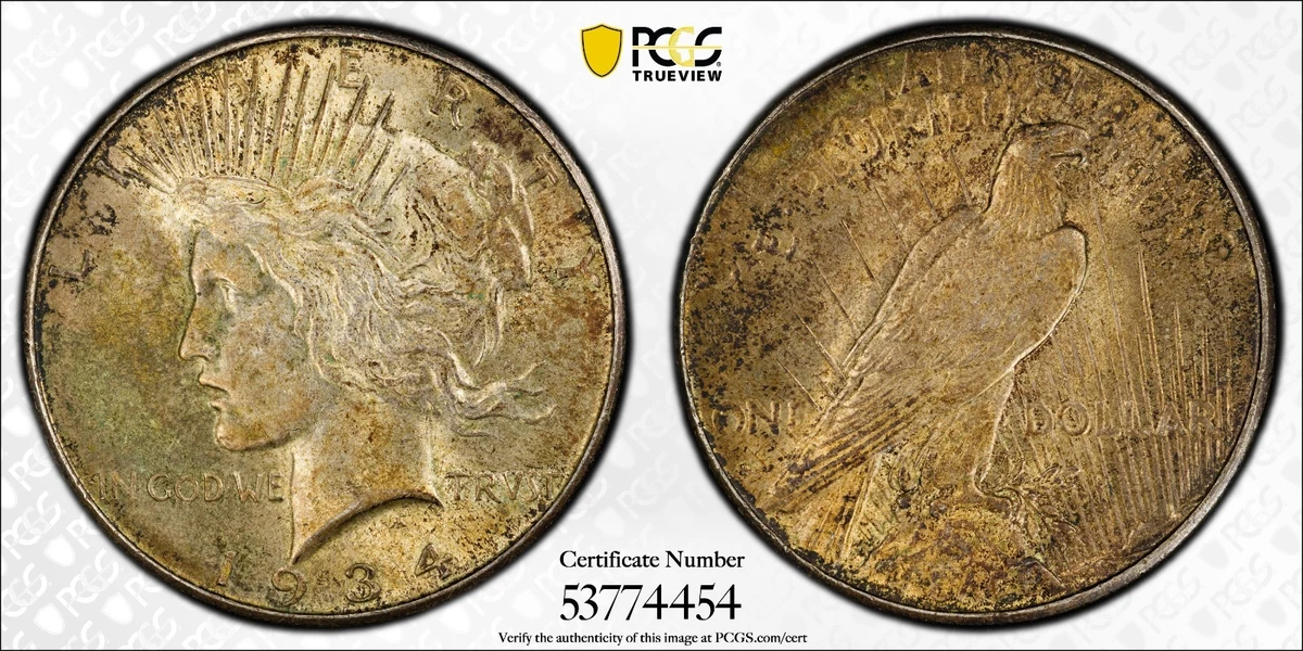 25+ Peace Dollars 1934 for sale | Updated Oct 2026