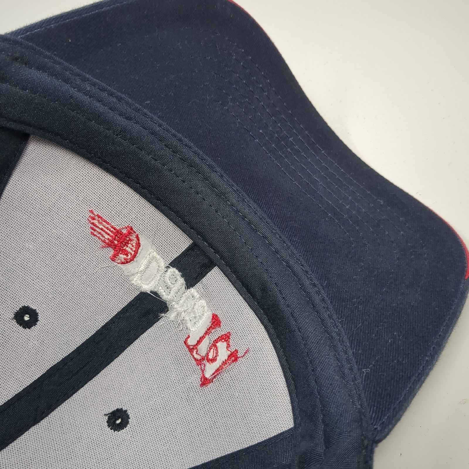 Data Tel Strapback Baseball Cap Blue One Size Adj… - image 8