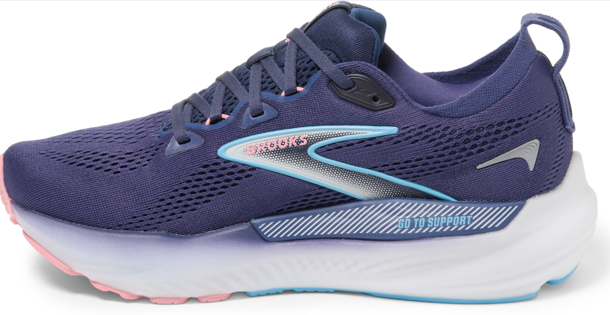 Brooks Women’s Glycerin GTS 22 Running Sneakers – Neutral/Stability, Plush Cushi