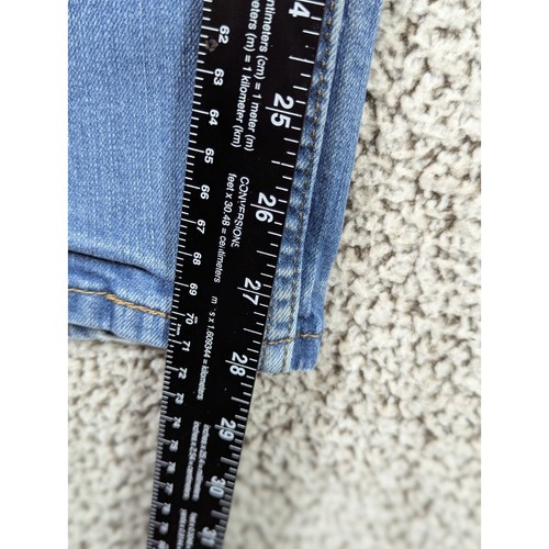 Levi's 511 Jeans Men's 31x28 (Tag 32x30) Blue Flaw - Picture 6 of 12