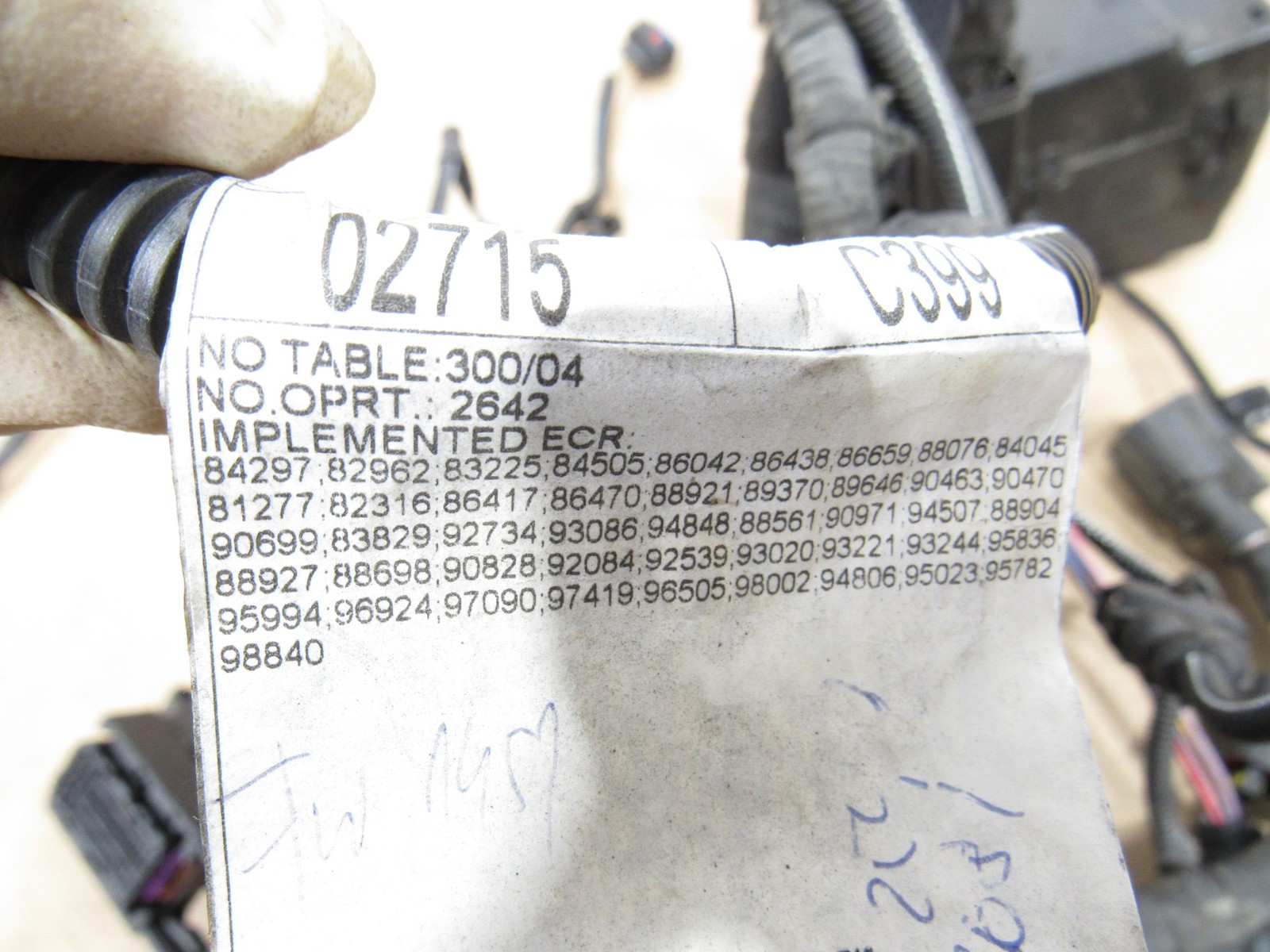 Maserati Levante Q4 2017 3.0L Engine Bay Wire Wiring Harness Fuse Box 16-24 >#3