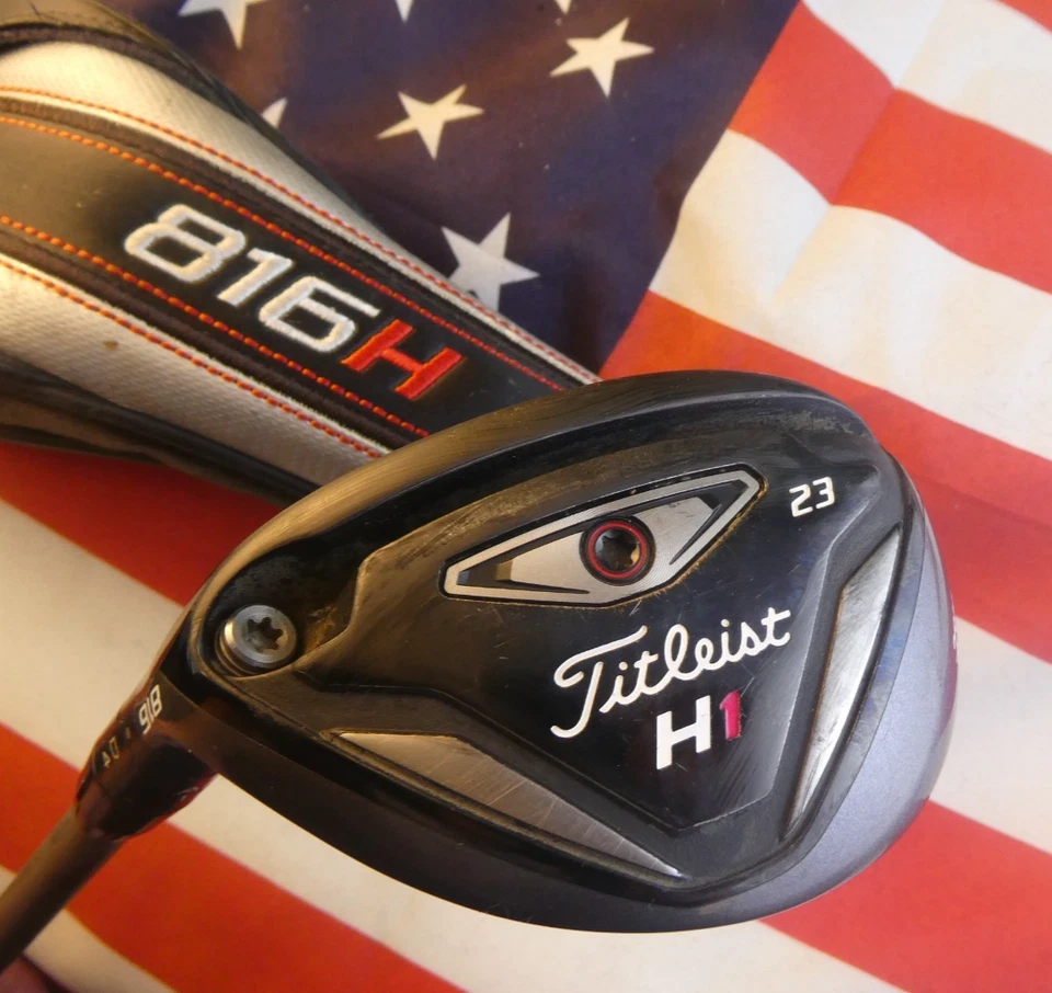 Left Handed TITLEIST 816H 5 Hybrid 23* Loft Diamana 60 HY Regular + HC EXCELLENT - Image 4 of 4