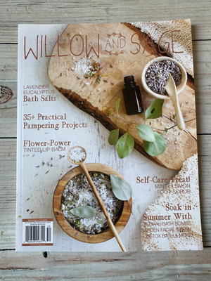 Willow and Sage May/June/July 2025 Magazine Homemade Bath & Body Lavender