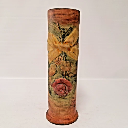 Weller Japanese Stoneware Chawan Tea Bowl – Lotus & Cloud Motif – Wabi-Sabi