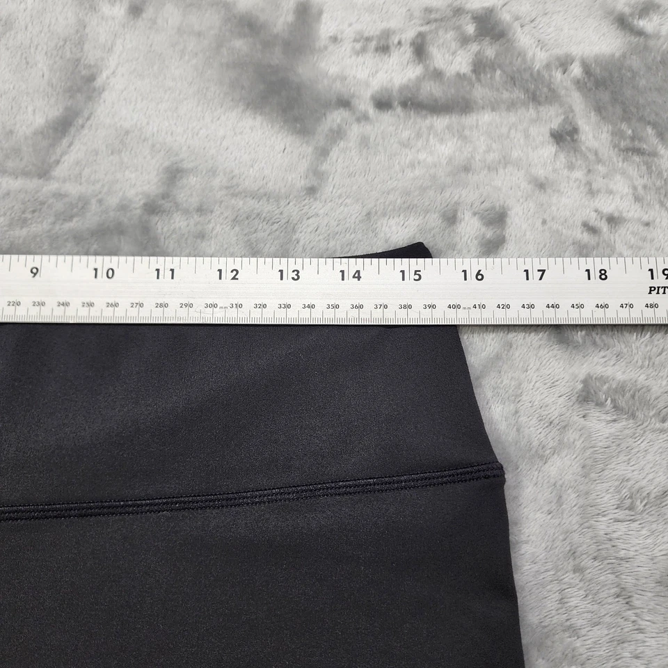 Leggings Felina para mujer 2X negros de gamuza atléticos tiro medio entrenamiento al tobillo Foto 4 de 4