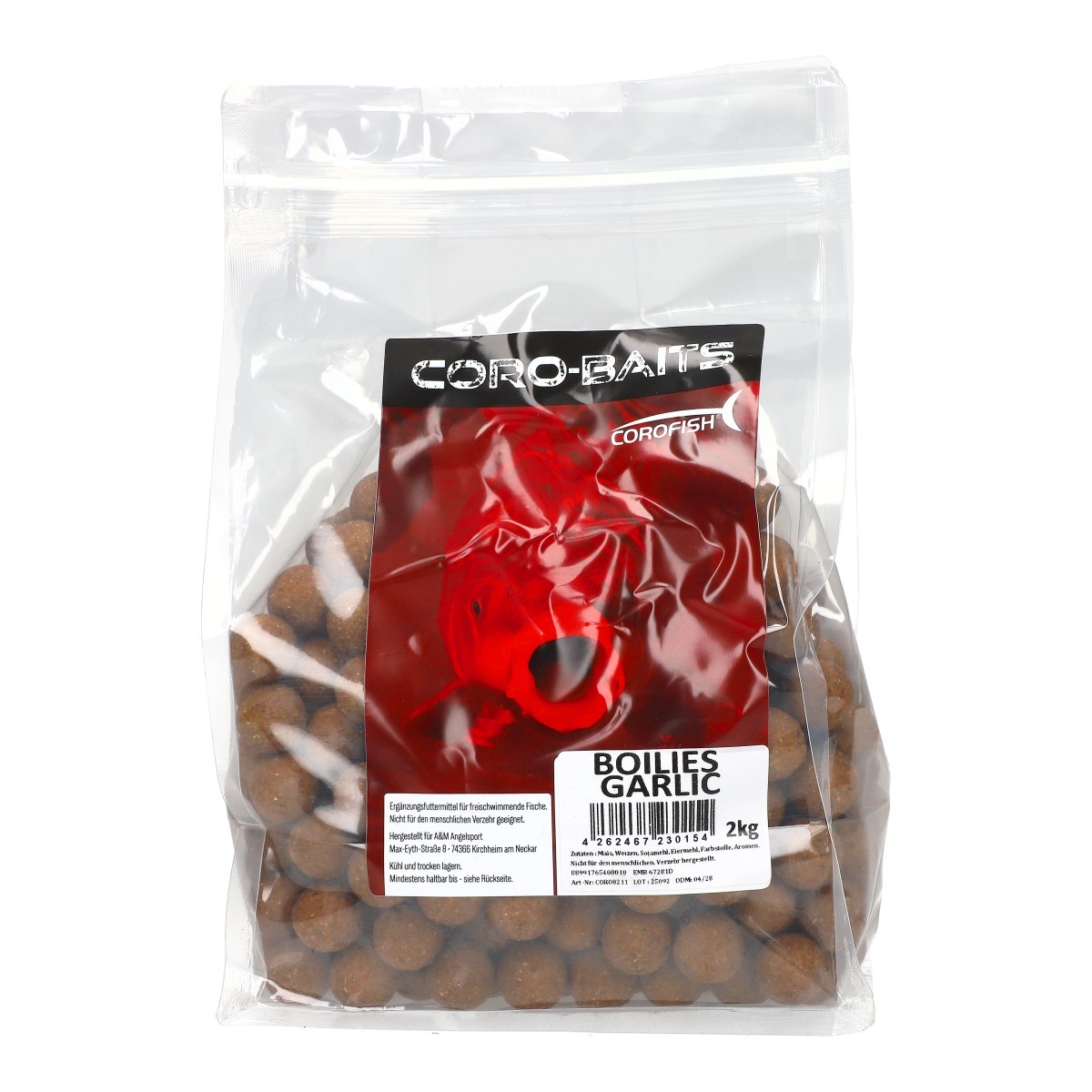 Corofish Coro-Bait Boilies 2kg 20mm Angelköder Karpfenangeln