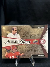 2014 Upper Deck Conference Greats #155 Nick Saban / Joe Namath