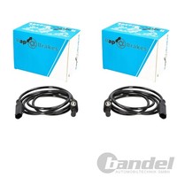 2X RAP Brakes ABS-SENSOR Raddrehzal Hinten Links+Rechts Passend FüR AC 428