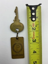 ORIGINAL PALMER HOUSE CHICAGO HOTEL ROOM KEY #1709 AND FOB
