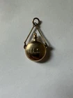 Civil War Gettysburg Reunion Miniature Canteen Pendant Gold Tone U.S.