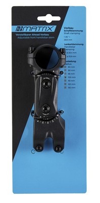 MATRIX Ahead-Vorbau Cobra Duo Lenkerklemmdurchmesser: 31,8 mm, Auslage: 100 mm,,