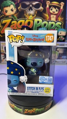 Funko Pop Stitch in Pj s 1747 Glows in the Dark