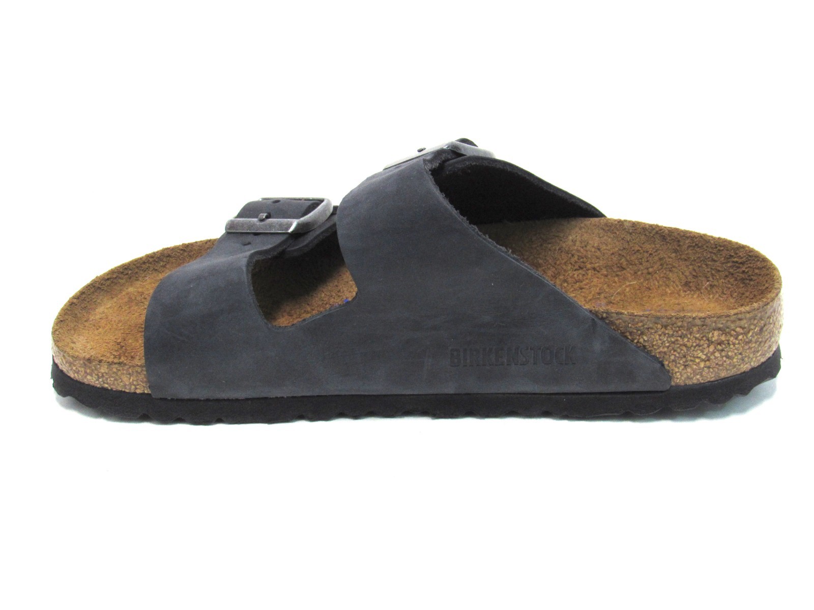 Birkenstock Arizona Big Buckle Slip-On Sandal (Women's) - Black - Sz 6 M image 2