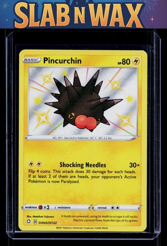 S4a: Shiny Star V #242/190 Pincurchin