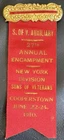 Cooperstown NY Baseball HOF Birth Site Civil War 1910 Union Vet Reunion SUV Pin