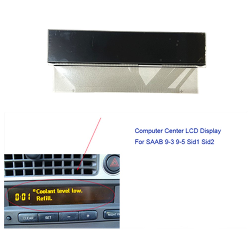 LCD Screen Display LCD Pixel Repair Fit For SAAB 9-3 9-5 1998-2003