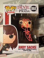 Anne Hathaway Signed Andy Sachs Funko Pop! Autograph ACOA - Devil Wears Prada