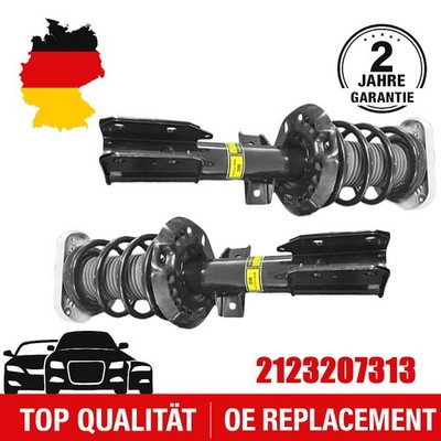 Für 10-16 Mercedes W212 E350 4Matic Front rechts & links Stoßdämpfer Federset