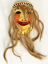 SATURNINO VALENZUELA SONORA MEXICO MAYO PASCOLA FOLK ART ETHNOGRAPHIC DANCE MASK