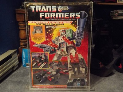 Transformers Original G1 1987 Headmaster Fortress Maximus 100% Complete W/ Box