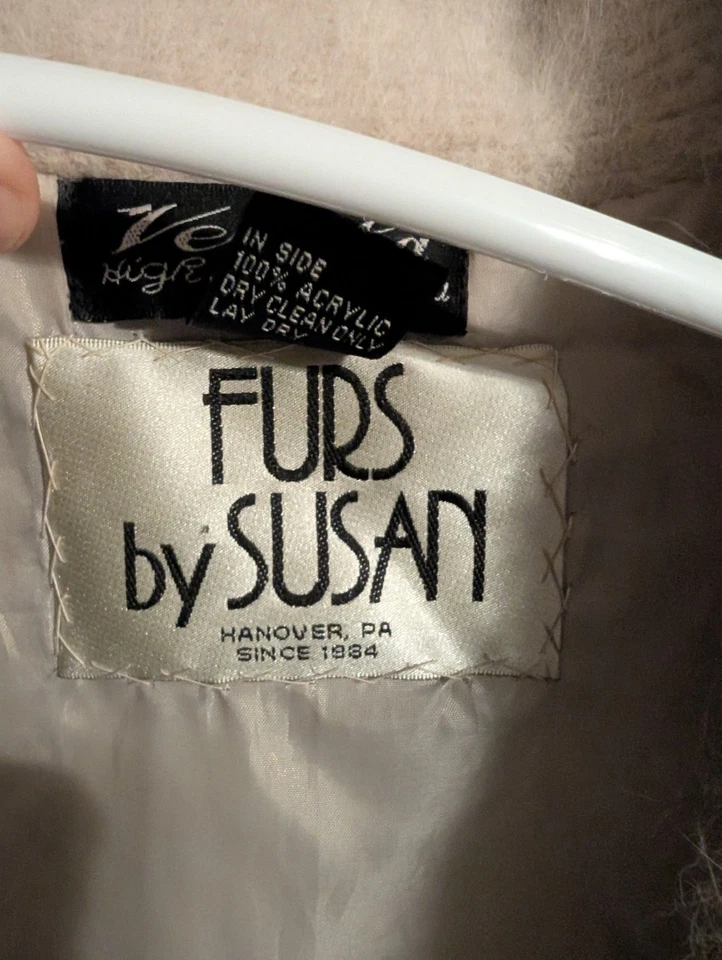 Venesha 80% angora fuzzy sweater coat - Image 2 of 4