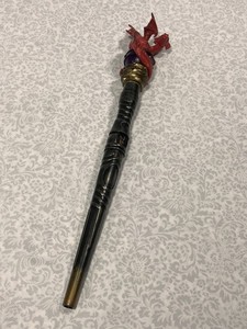 Magic Quest Great Wolf Lodge Red Dragon Red Black & Gold Wand Working