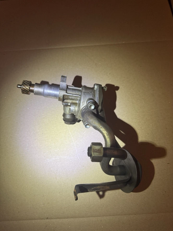 86-92 TOYOTA SUPRA MA70L 7MGE BOMBA DE ACEITE MOTOR NO TURBO SUMA TRASERA Foto 4 de 4