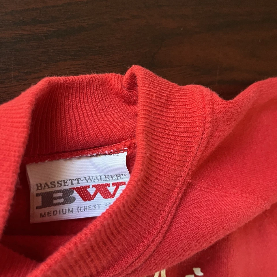 复古 80 年代 I Believe In Santa 卫衣 圣诞节 尺寸 M — 第 2/4 张图片