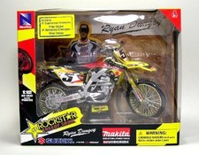 New Ray Toys 1/12 Rockstar Makita Suzuki Ryan Dungey Diecast Motorcycle