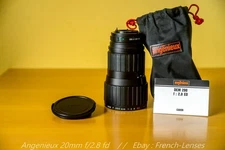 Angenieux DEM 200mm f/2.8 ED canon fd Bag + papers!!!