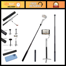29" Extension Rod Selfie Stick for Gimbals, Compatible with DJI OM 5/4, Osmo Mob
