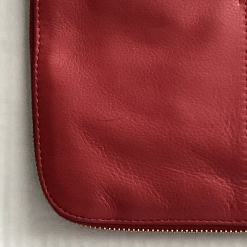 Radley London Red Leather Zip Around Cross Body Purse Bag Adjustable Strap NWT - Picture 15 of 24