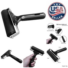 4-Inch Rubber Brayer Roller for Perfect Flooring Installation and Crafting