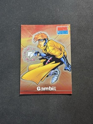 2001 Topps Marvel Legends Gambit X-Men #30 Holo FOIL SP