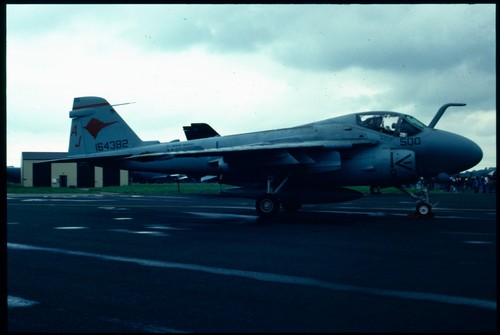 #7734 ORIGINAL K64 AIRCRAFT SLIDE: USN Grumman A-6E Intruder BuNo 164382