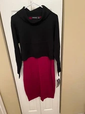 NINA LEONARD COCKTAIL DRESS MEDIUM SIZE