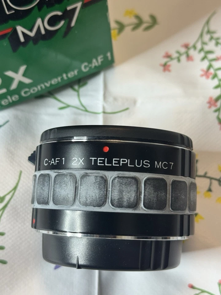 Teleplus C-AF1 MC7 2x Teleconverter 8 Pin Canon EF Excellent Mint Cond - Image 4 of 4
